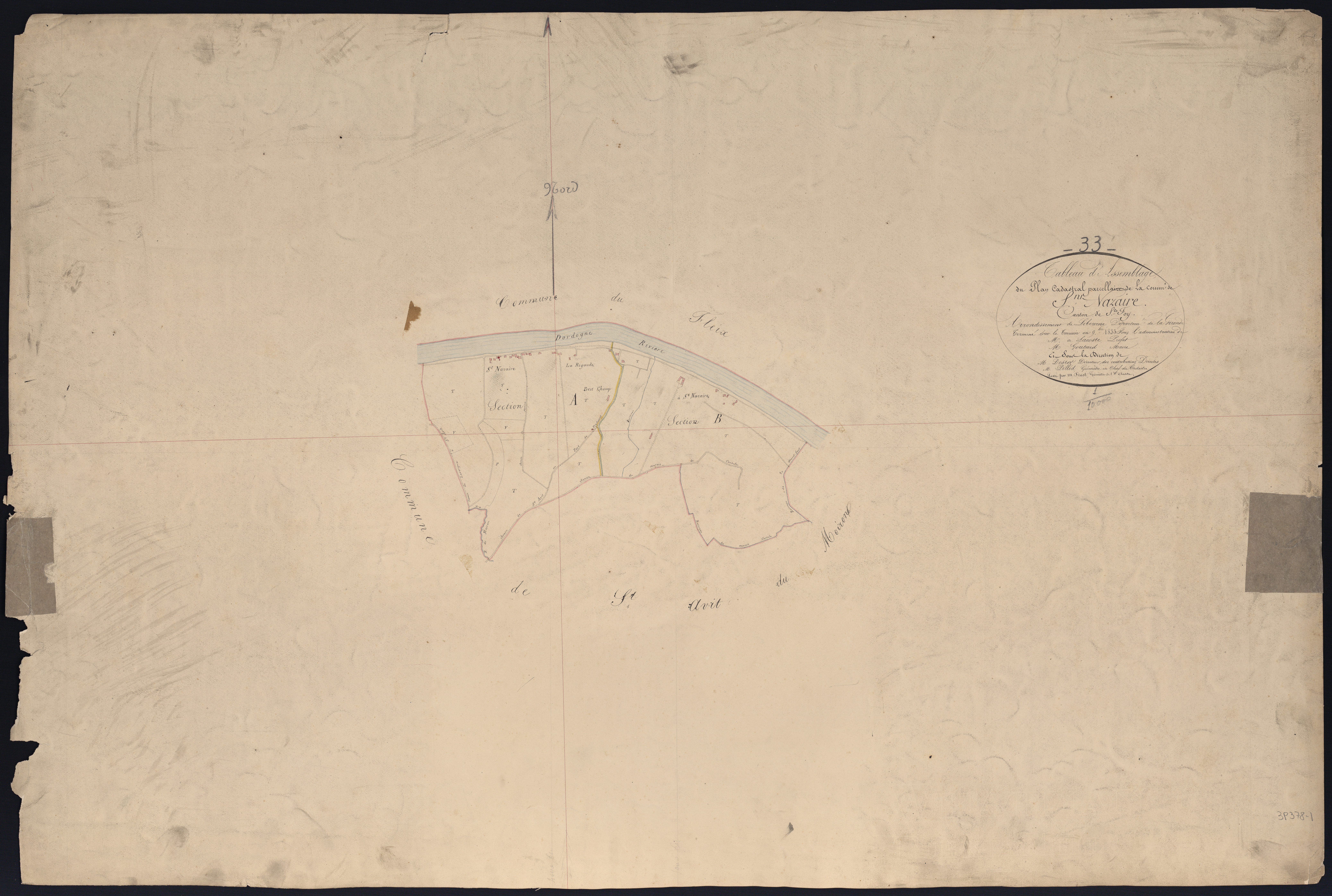 Saint-Avit-Saint-Nazaire - -Tableau d'assemblage