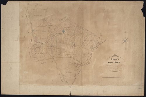 Saint-Brice - -Section A feuille 1 : Philipon