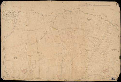 Saint-Christoly-de-Blaye - -Section B feuille 5 : La Gache
