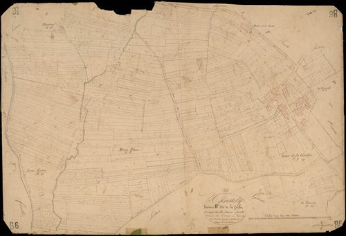 Saint-Christoly-de-Blaye - -Section B feuille 6 : La Gache