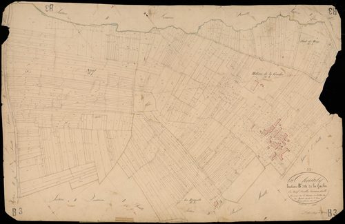 Saint-Christoly-de-Blaye - -Section B feuille 3 : La Gache