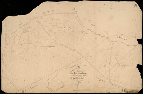 Saint-Christoly-de-Blaye - -Section A feuille 1 : Les Cabannes