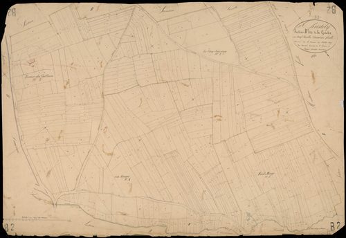 Saint-Christoly-de-Blaye - -Section B feuille 2 : La Gache