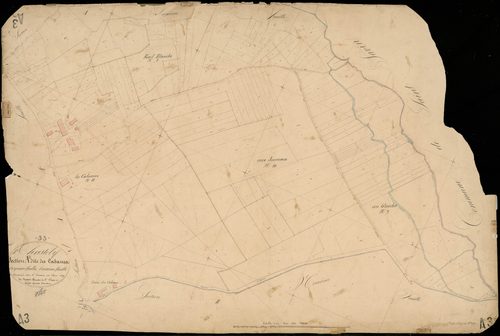 Saint-Christoly-de-Blaye - -Section A feuille 3 : Les Cabannes