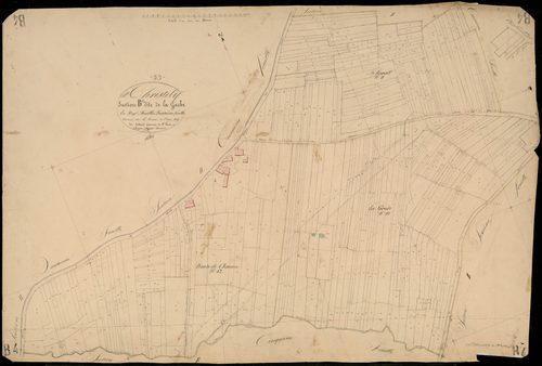 Saint-Christoly-de-Blaye - -Section B feuille 4 : La Gache