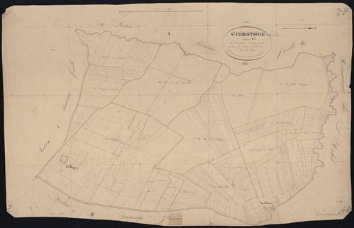 Saint-Christophe-de-Double - -Section A feuille 2 : non indiqué