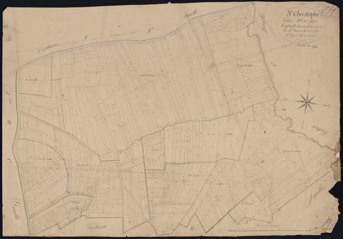 Saint-Christophe-de-Double - -Section H feuille 2 : Serpe
