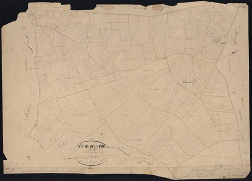 Saint-Christophe-de-Double - -Section C feuille 1 : La Garde