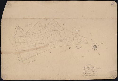 Saint-Christophe-de-Double - -Section C feuille 2 : La Garde