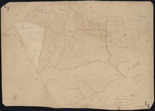 Saint-Christophe-de-Double - -Section E feuille 2 : Le Trey