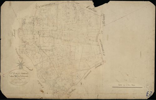 Saint-Ciers-sur-Gironde - -Section E feuille 2 : Les Micheneaux