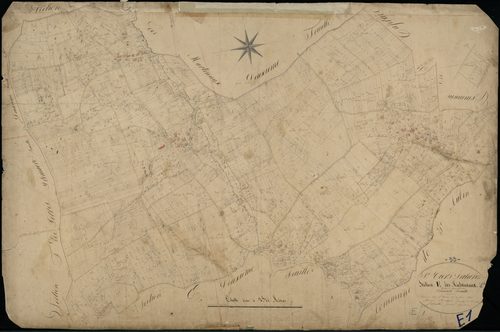Saint-Ciers-sur-Gironde - -Section E feuille 1 : Les Micheneaux