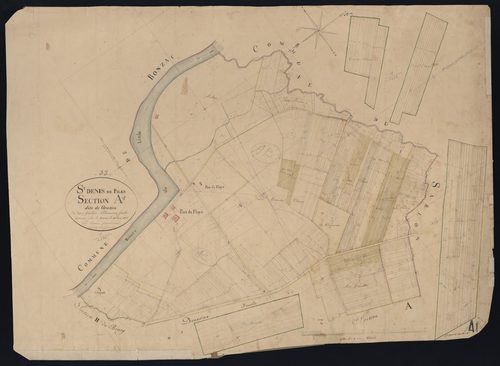 Saint-Denis-de-Pile - -Section A feuille 1 : Gratien