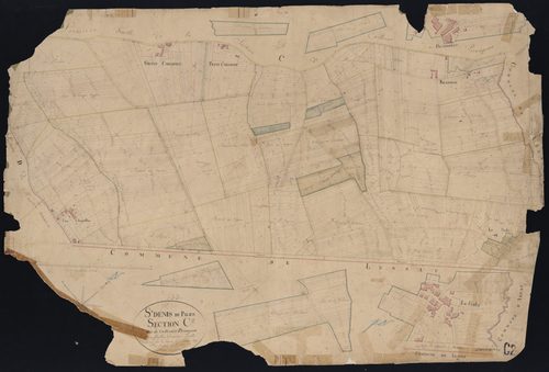 Saint-Denis-de-Pile - -Section C feuille 2 : Caillevat et Picampeau