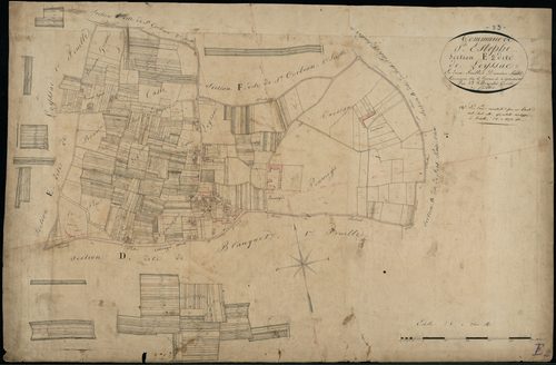 Saint-Estèphe - -Section E feuille 2 : Leyssac