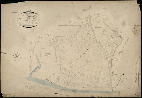 Saint-Estèphe - -Section C feuille 2 : Marbuzet