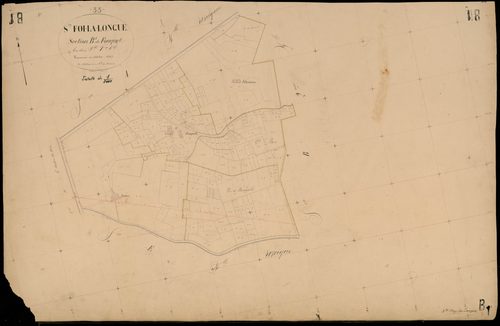 Sainte-Foy-la-Longue - -Section B feuille 1 : Fouquet
