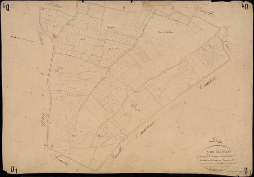 Sainte-Foy-la-Longue - -Section D feuille 1 : Le Laquey