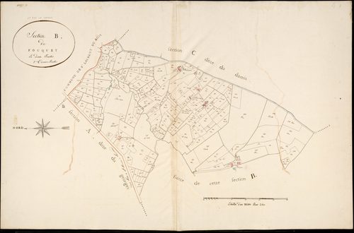 Sainte-Foy-la-Longue - -Section B feuille 2 : Fouquet