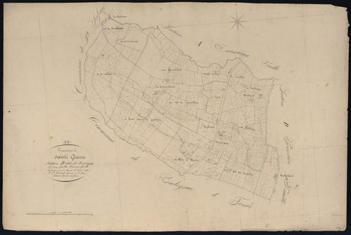 Sainte-Gemme - -Section D feuille 2 : Mardi-Gras