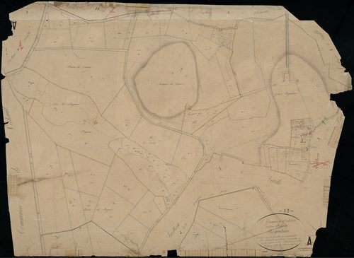 Saint-Germain-d'Esteuil - -Section A feuille 3 : Boyentran