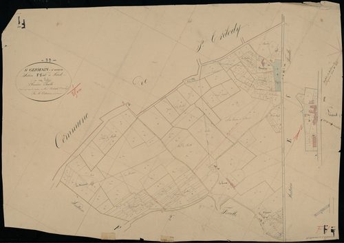 Saint-Germain-d'Esteuil - -Section F feuille 1 : Liard