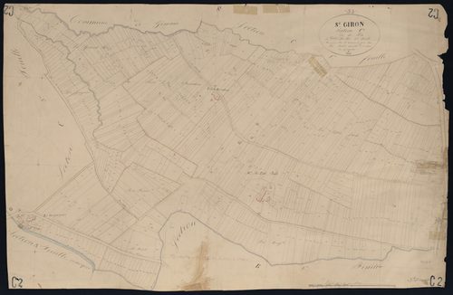Saint-Girons-d'Aiguevives - -Section C feuille 2 : Le Pin
