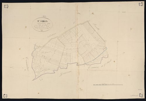Saint-Girons-d'Aiguevives - -Section C feuille 3 : Le Pin