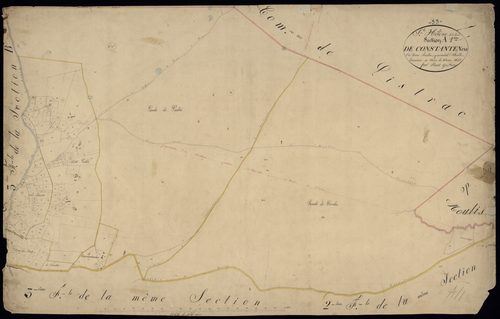 Sainte-Hélène - -Section A feuille 1 : Constantenins