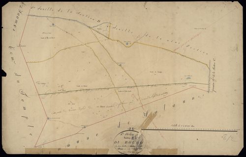 Sainte-Hélène - -Section E feuille 2 : Le Bourg