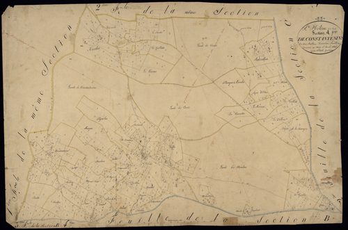 Sainte-Hélène - -Section A feuille 3 : Constantenins