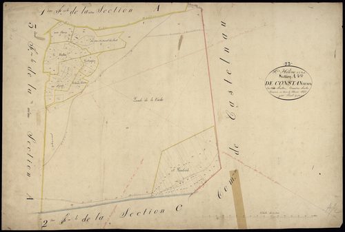 Sainte-Hélène - -Section A feuille 2 : Constantenins
