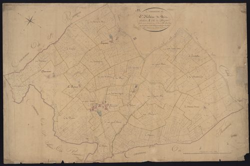 Saint-Hilaire-du-Bois - -Section A feuille unique : Serizier