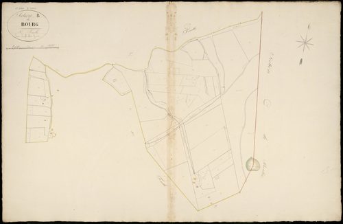 Saint-Jean-d'Illac - -Section B feuille 3 : Le Bourg