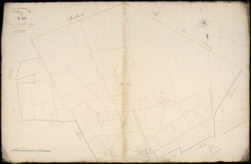 Saint-Jean-d'Illac - -Section A feuille 1 : Le Las