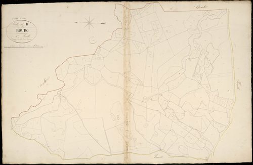 Saint-Jean-d'Illac - -Section B feuille 4 : Le Bourg
