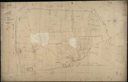 Saint-Julien-Beychevelle - -Section C feuille 2 : Le Bourg