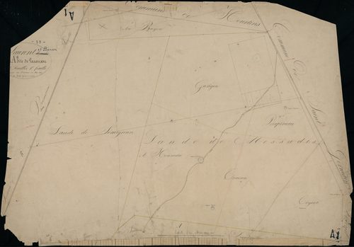 Saint-Laurent-Médoc - -Section A feuille 1 : Larousse