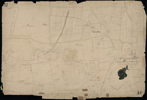 Saint-Laurent-Médoc - -Section B feuille 6 : Mourlan