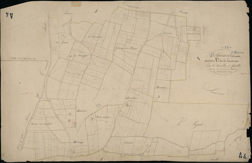 Saint-Laurent-Médoc - -Section A feuille 4 : Larousse