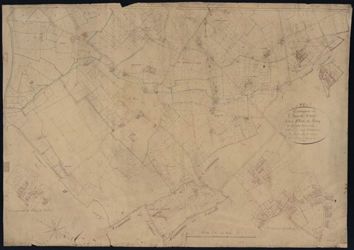 Saint-Laurent-d'Arce - -Section B feuille 2 : Le Bourg