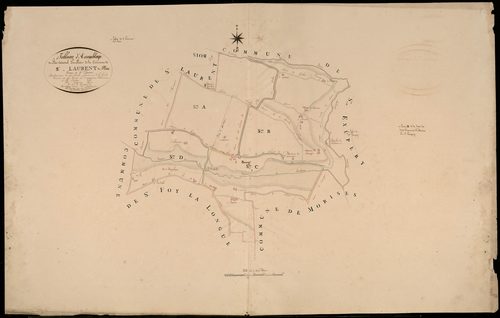 Saint-Laurent-du-Plan - -Tableau d'assemblage