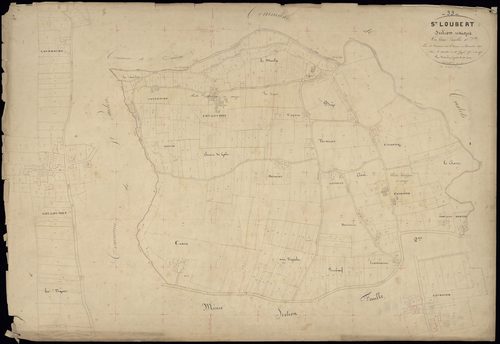 Saint-Loubert - -Section A feuille 1 : non indiqué
