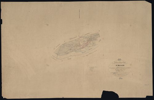 Saint-Macaire - -Tableau d'assemblage