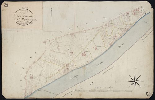 Saint-Magne - -Section C feuille 2 : non indiqué