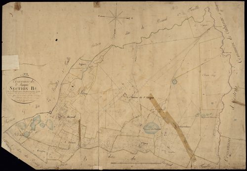 Saint-Magne - -Section B feuille 2 : Braud