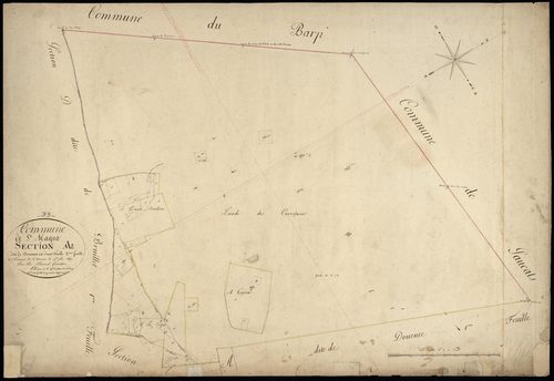 Saint-Magne - -Section A feuille 2 : Douence