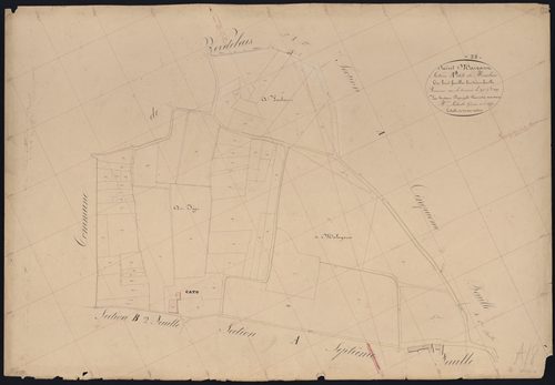 Saint-Maixant - -Section A feuille 8 : Mouchac