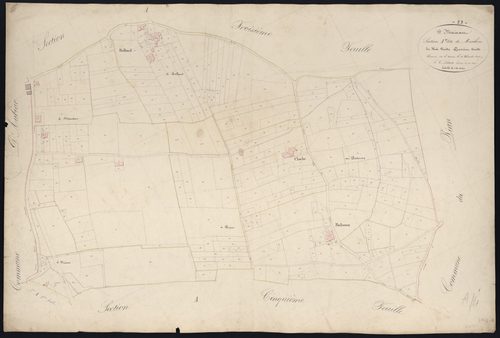 Saint-Maixant - -Section A feuille 4 : Mouchac