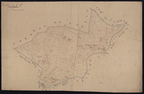 Saint-Martial - -Section A feuille 1